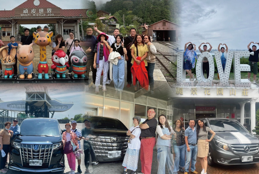 9-seater business charter van with professional driver
